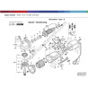 Bosch Spare Parts for Angle Grinder PWS 7-115