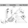 Ama TRX-510Z Spare Parts Diagram - 2