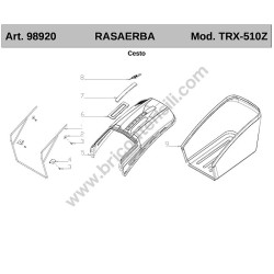 Ama TRX-510Z Spare Parts Diagram - 4