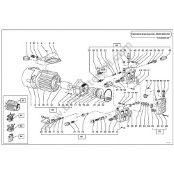 Lavor Pressure Cleaner PROFESSIONAL 130 EVOLUTION Parts Diagram - 1