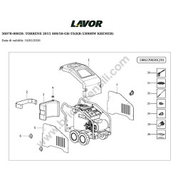 Lavor TORRENS 2015 (KREMER) Parts Drawing