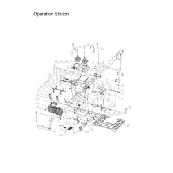 Ama Spare Parts for Excavator EAG100T Operation staion