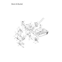 Ama Spare Parts for Excavator EAG100T Boom e Bocket