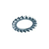 Externally serrated lock washer