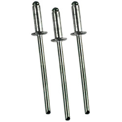 Aluminium rivets