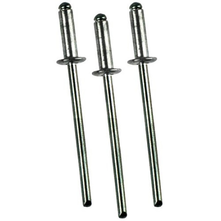 Aluminium rivets