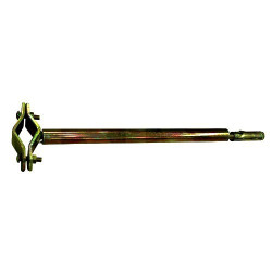 Wall bracket for masts with plug