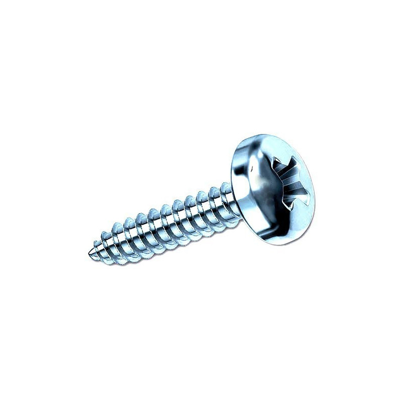 Zincplated Self Tapping metal screw CR Cheese Head