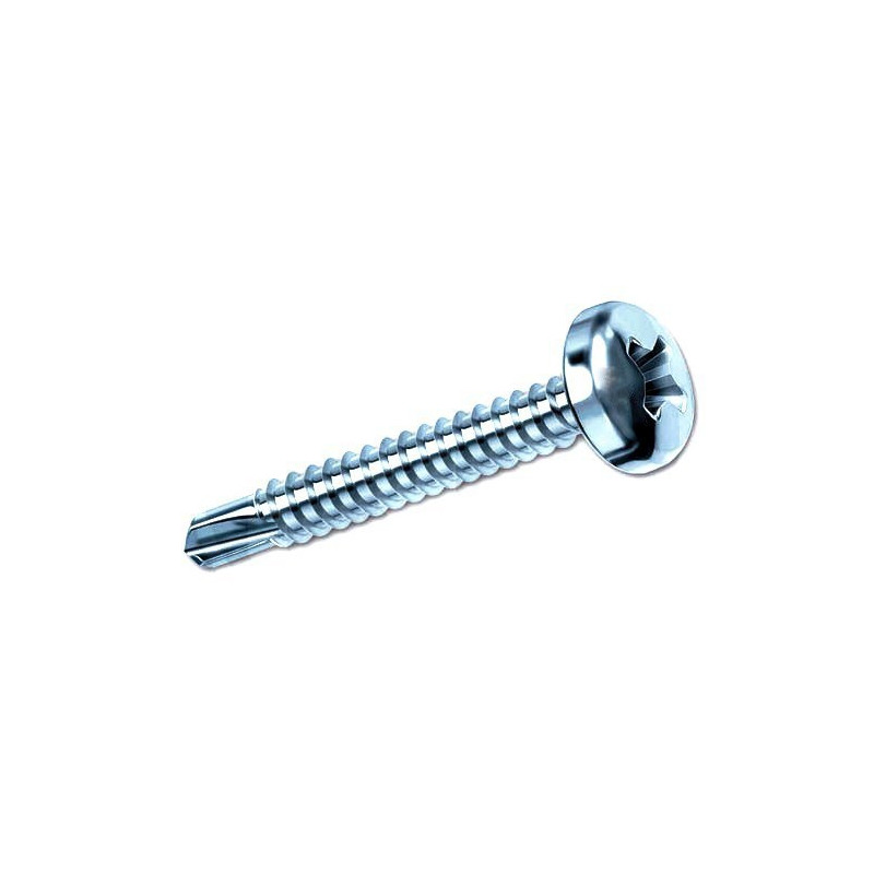 Zincplated Self Drilling metal screw CR Cheese Head