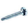 Zincplated Self Drilling metal screw CR Cheese Head
