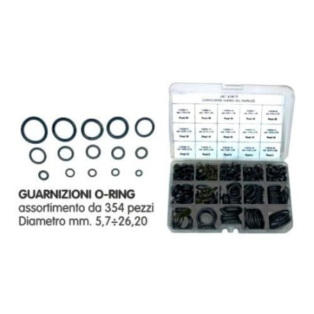 Metric O-Rigs Assortment 354 pcs