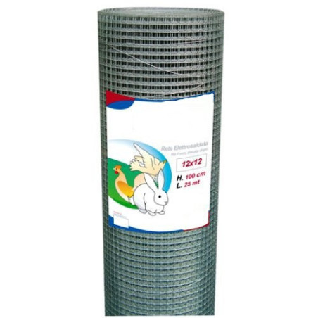 Galvanized Electro-Welded Wire Mesh 12,5x12,5 mm