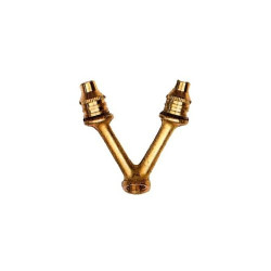 Two Pronged Nozzle for Sprayers