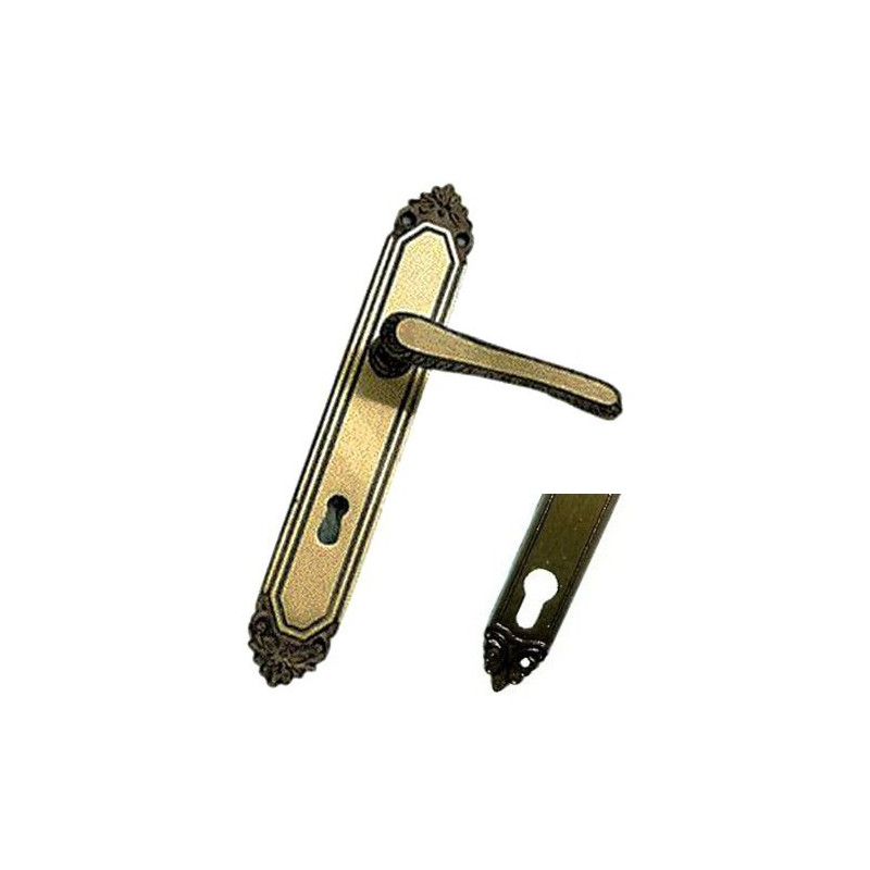 Bronze Brass Door Handle type Athena