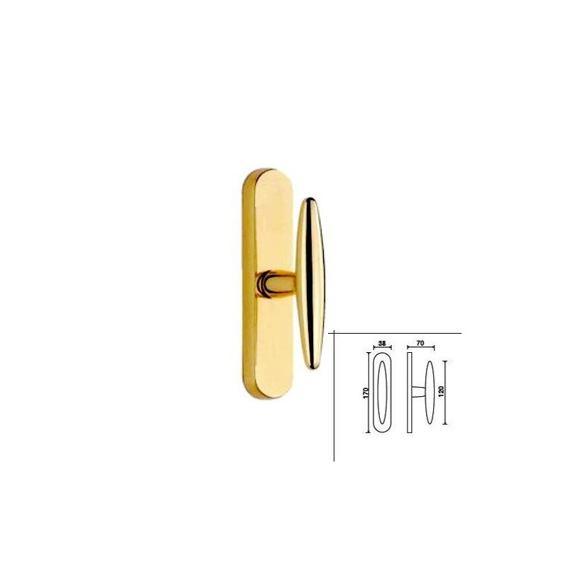 Espagnolette for Window type Soft