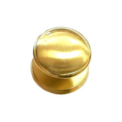 Pomolo in Ottone Lucido per Porta modello Semi Sferico