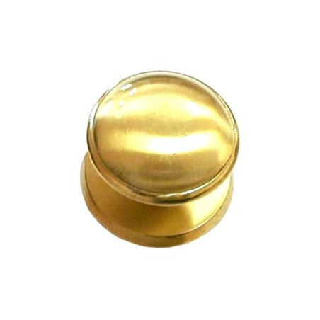 Pomolo in Ottone Lucido per Porta modello Semi Sferico
