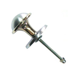 Bright Brass Knob for Door type Semi Spherical
