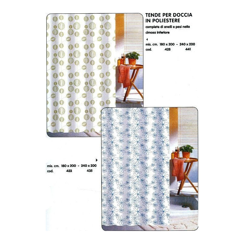 Polyester Curtains for Shower