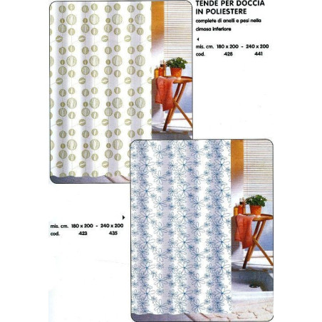 Polyester Curtains for Shower