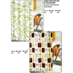 Polyester Curtains for Shower