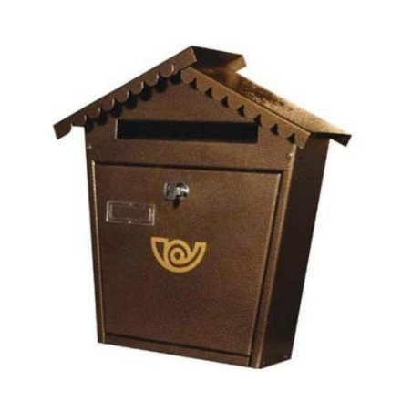 Mailbox Steel type Espresso
