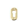 Brass Eschutcheon type Oval Yale Hole