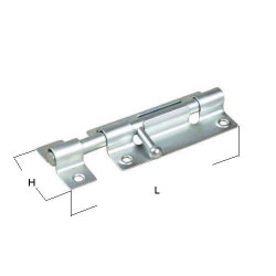 Zinc Steel Bolt With Round Rod