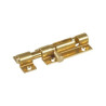Bright Brass Bolt With Round Rod