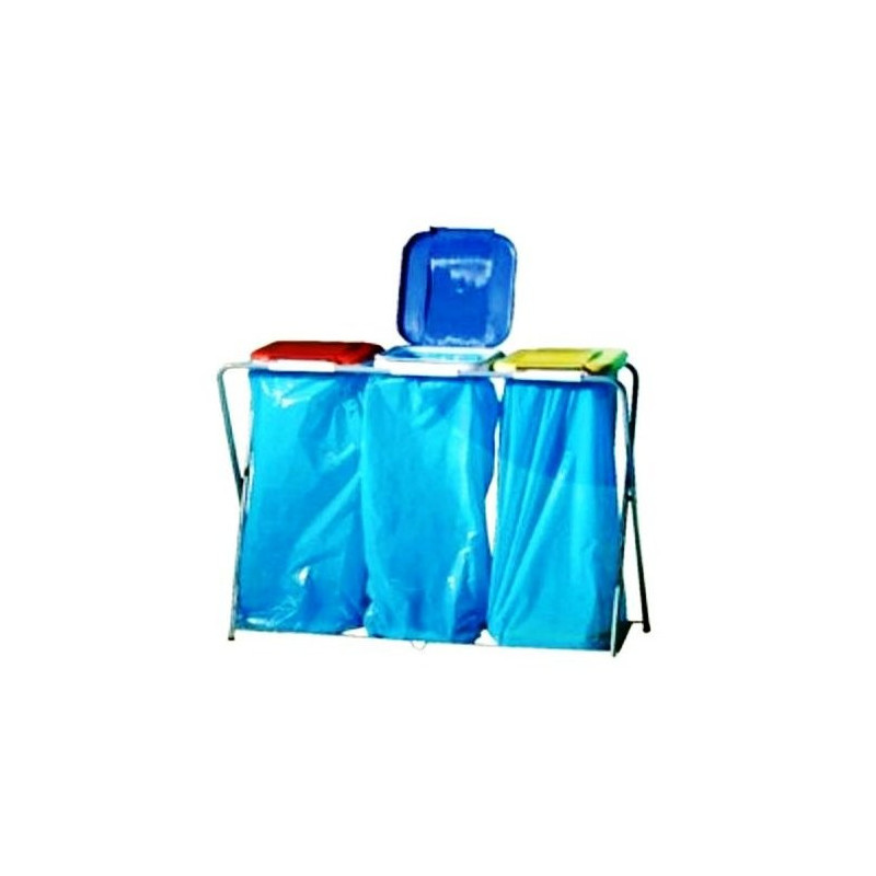 Dustbin Trio for Recycling