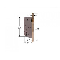 Locks-Mortice Version Lock 263/BFO
