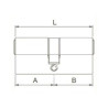 Cylinders-Euro Profile Shaped Cylinder Cisa ASIX