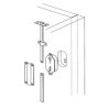 Bore-in Lock with Rotating Bars art.67CC
