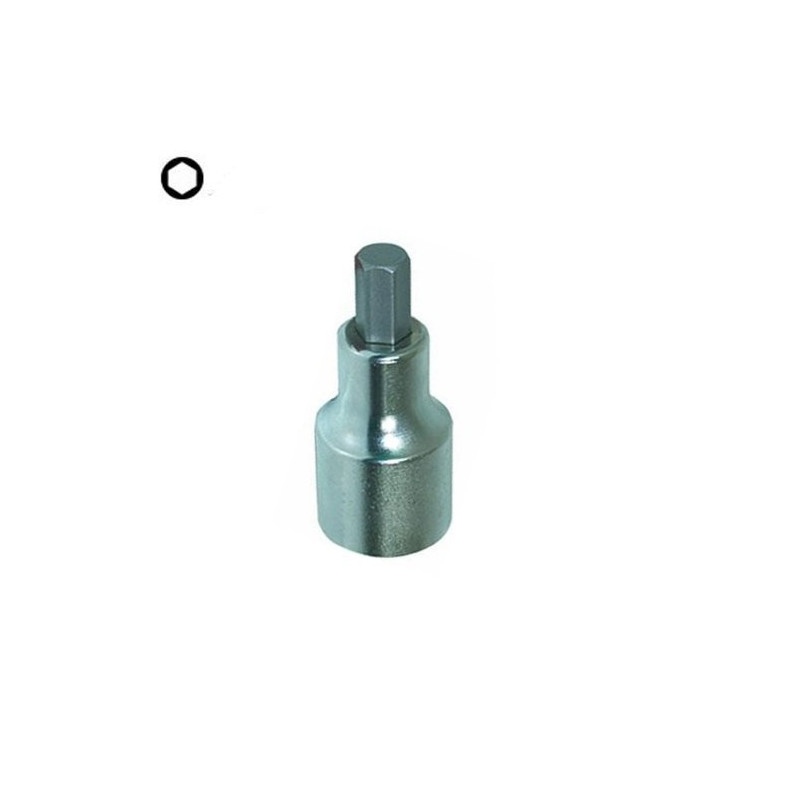 Screwdriver Bit Allen Key Hex 1/2'' 55 mm