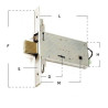 Locks-Mortice Version Electric Lock 6993 Feb
