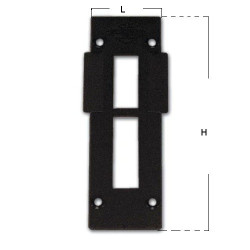 Contropiastra per Serratura art.6812 Feb