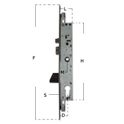 Locks-Electric Lock Mortice Version 16225 Cisa