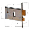 Locks-Mortice Version 44120 Cisa