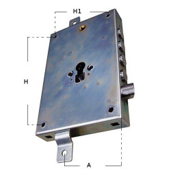 Serratura da Infilare art.4571.28 Ital by Prefer