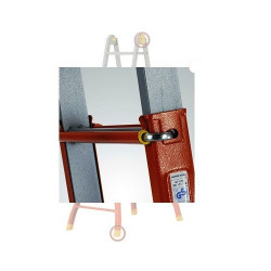 Telescopic Steel ladder certified EN131