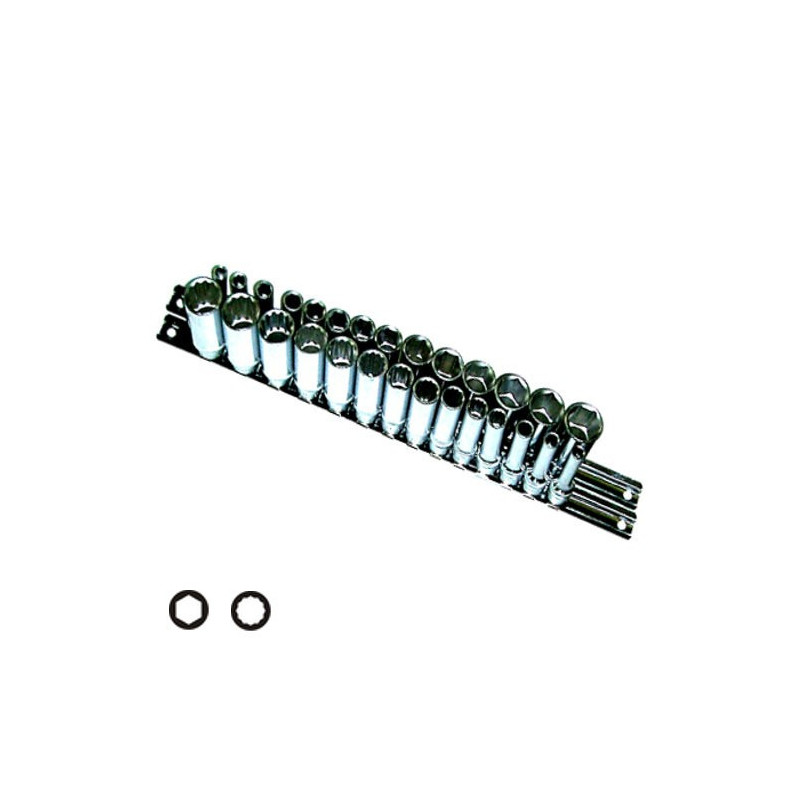 Set on Rail Long Socket 3/8''