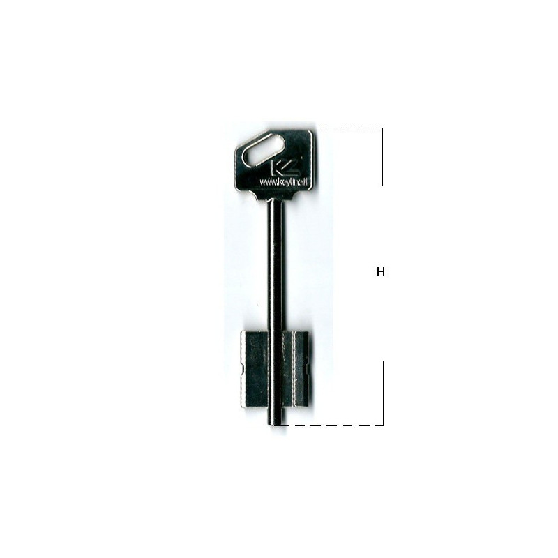 Duplicate Key for Locks-Mortice Double Sided Lock CR