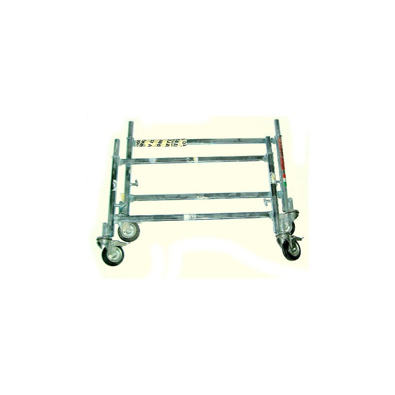 Base with wheels for scaffolding Titan