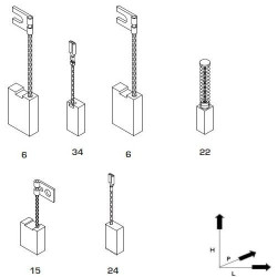 Adaptable Brushes for Tools Bosch