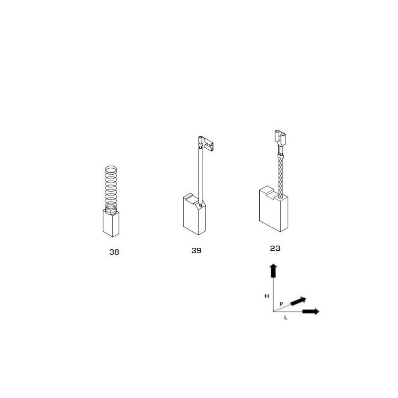 Adaptable Brushes for Tools AEG-Milwaukee