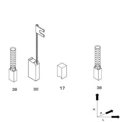Spazzole Adattabili per Utensili Stayer