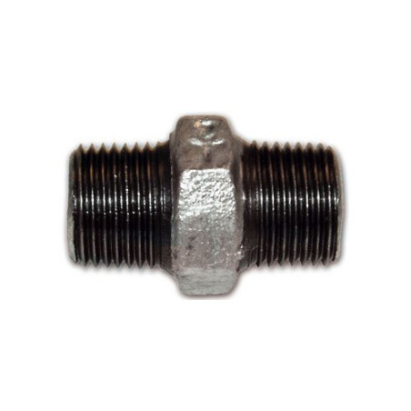 Raccordo a Nipplo Maschio-Maschio in Ghisa art.280