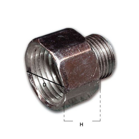Galvanized Steel Extension Connection Male-Female