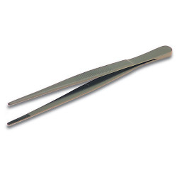 Tweezers Stainless Steel Tips Straight