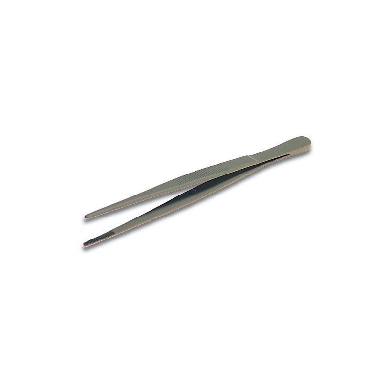 Tweezers Stainless Steel Tips Straight